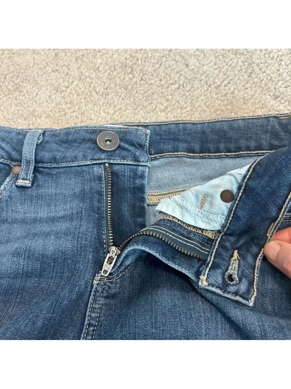 Paige distressed Verdugo Ultra Skinny Jeans Sz 29